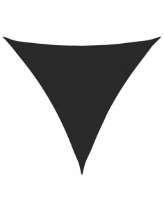 Vela Parasole 160 g/m² Nera 3x3x3 m in HDPE 2