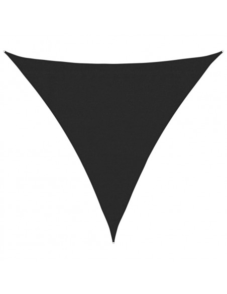 Vela Parasole 160 g/m² Nera 3x3x3 m in HDPE