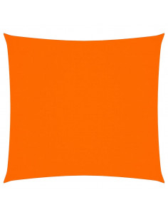 Vela Parasole in Tela Oxford Quadrata 3,6x3,6 m Arancione 2