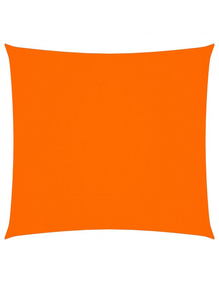 Vela Parasole in Tela Oxford Quadrata 3,6x3,6 m Arancione