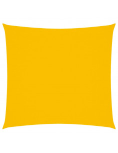 Vela Parasole in Tessuto Oxford Quadrata 3,6x3,6 m Gialla 2