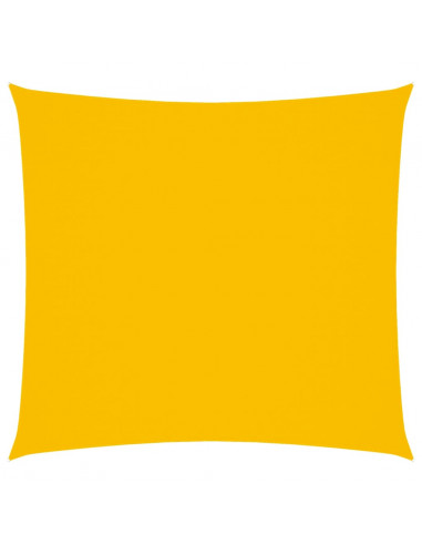 Vela Parasole in Tessuto Oxford Quadrata 3,6x3,6 m Gialla