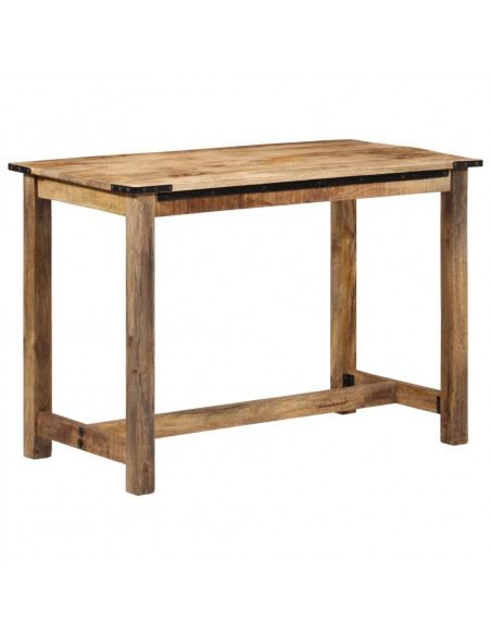 Tavolo da Pranzo 110x55x75 cm in Legno Massello di Mango