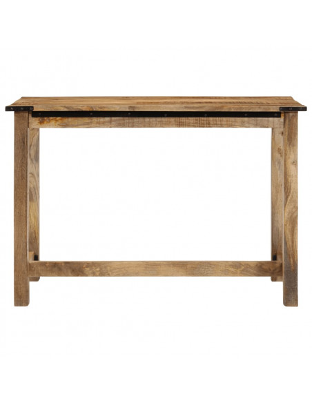 Tavolo da Pranzo 110x55x75 cm in Legno Massello di Mango