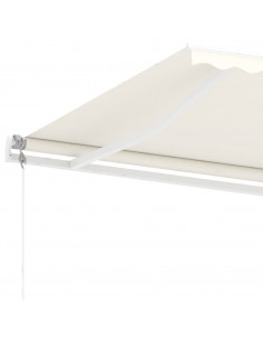 Tenda da Sole Automatica Autoportante 400x350 cm Crema 2