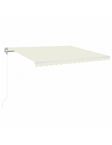 Tenda da Sole Retrattile Automatica 400x350 cm Crema