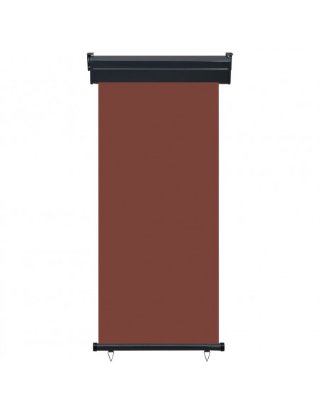 Tendalino Laterale per Balcone 85x250 cm Marrone