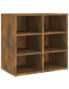 Scarpiera Rovere Fumo 52,5x30x50 cm 2