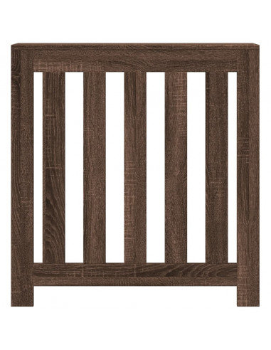 Copertura Termosifone Rovere Marrone 78x20x82 Legno Multistrato