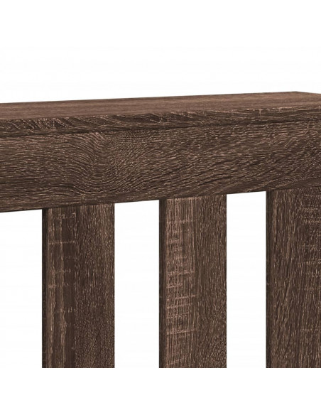 Copertura Termosifone Rovere Marrone 78x20x82 Legno Multistrato