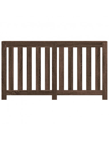 Copertura Termosifone Rovere Marrone 149x20x82cm in Multistrato