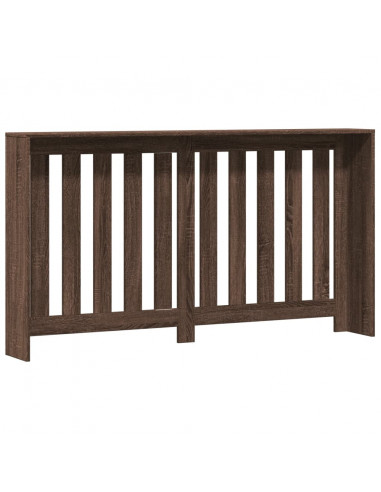 Copertura Termosifone Rovere Marrone 149x20x82cm in Multistrato