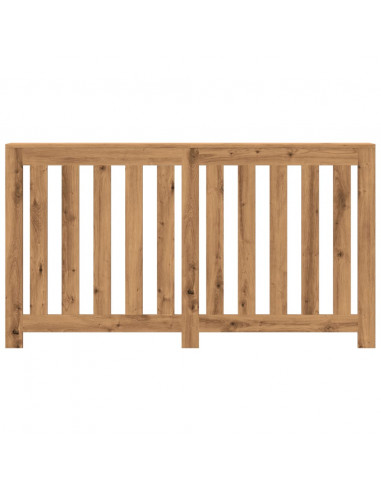 Copertura Termosifone Rovere Artigianale 149x20x82cm in Legno