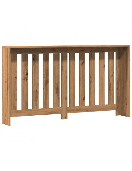 Copertura Termosifone Rovere Artigianale 149x20x82cm in Legno
