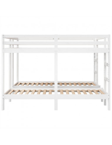 Giroletto Castello Triplo Bianco 200x200/80x200cm Massello Pino