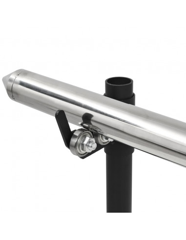 Griglia Barbecue Automatica con Motore in Acciaio 207x45x81cm