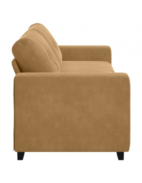Velluto marrone Velluto, Legno, Schiuma 180 cm di larghezza