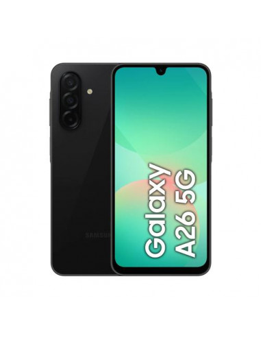 SAMSUNG GALAXY A26 6.7" 128GB RAM 6GB DUAL SIM 5G BLACK TIM ITALIA