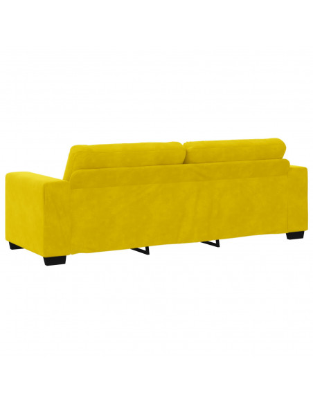 Velluto giallo Velluto, Legno Media Federe rimovibili
