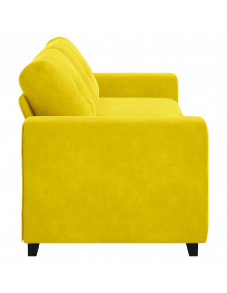 Velluto giallo Velluto, Legno Media Federe rimovibili