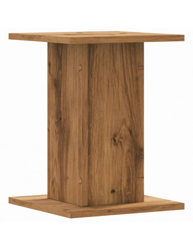 Supporti Piante 2 pz Rovere Artigianale 30x30x40 cm Truciolato