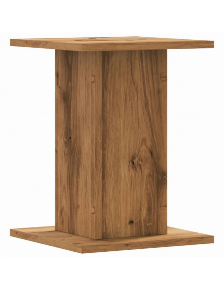 Supporti Piante 2 pz Rovere Artigianale 30x30x40 cm Truciolato