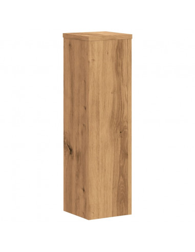 Supporti per Piante 2 pz Rovere 17x17x60 cm in Multistrato