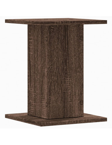 Supporti per Piante 2 pz Rovere Marrone 30x30x40 cm Truciolato