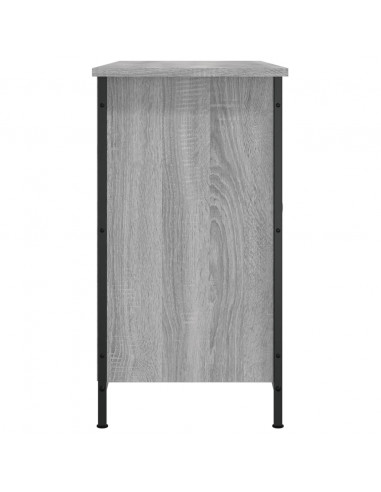 Mobile TV Grigio Sonoma 100x35x65 cm in Legno Multistrato