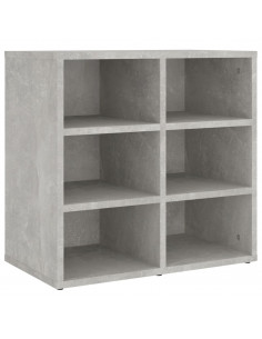 Scarpiera Grigio Cemento 52,5x30x50 cm 2