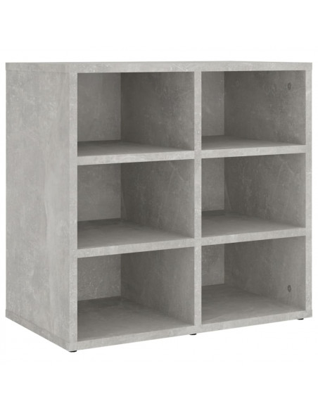 Scarpiera Grigio Cemento 52,5x30x50 cm
