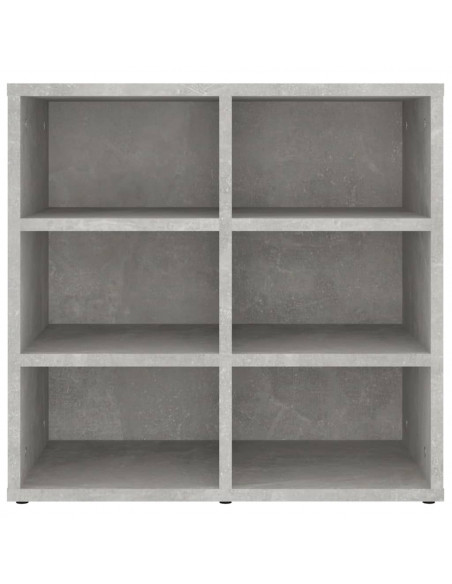 Scarpiera Grigio Cemento 52,5x30x50 cm