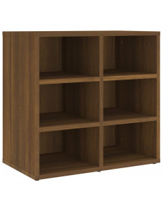 Scarpiera Rovere Marrone 52,5x30x50 cm 2