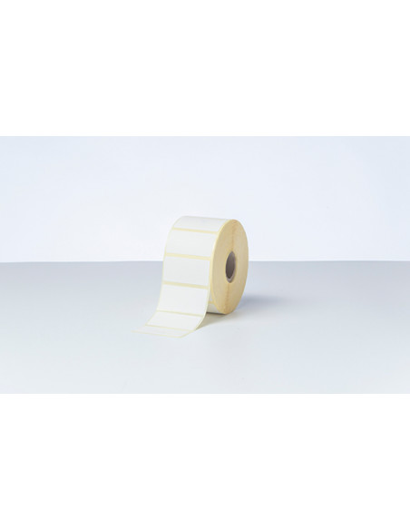 Brother BDE-1J026051-102 etichetta per stampante Bianco Etichetta per stampante autoadesiva