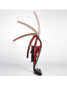 Ariete 2764 Evo 2 in 1 - Scopa Elettrica con filo - Aspirapolvere e Aspirabriciole - Tecnologia ciclonica senza sacco - Filtro H 2