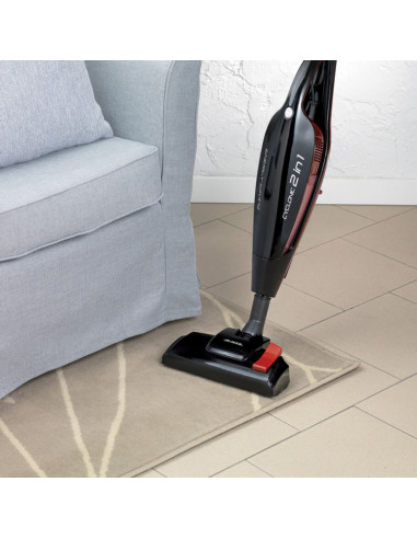 Ariete 2764 Evo 2 in 1 - Scopa Elettrica con filo - Aspirapolvere e Aspirabriciole - Tecnologia ciclonica senza sacco - Filtro H