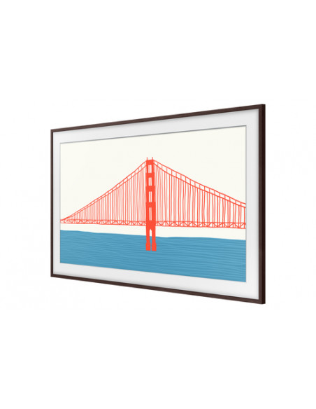 Samsung Cornice 2021 The Frame 43" Marrone Modern