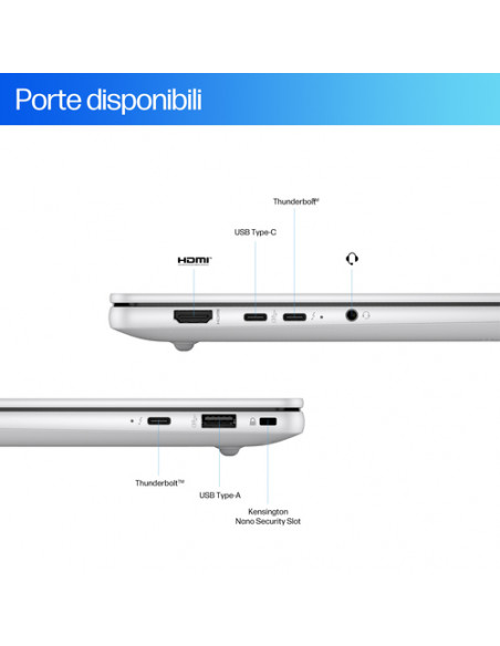 HP EliteBook G1a AMD Ryzen AI 7 PRO 360 Computer portatile 35,6 cm (14") Touch screen 2.8K 32 GB LPDDR5x-SDRAM 1 TB SSD Wi-Fi 7 