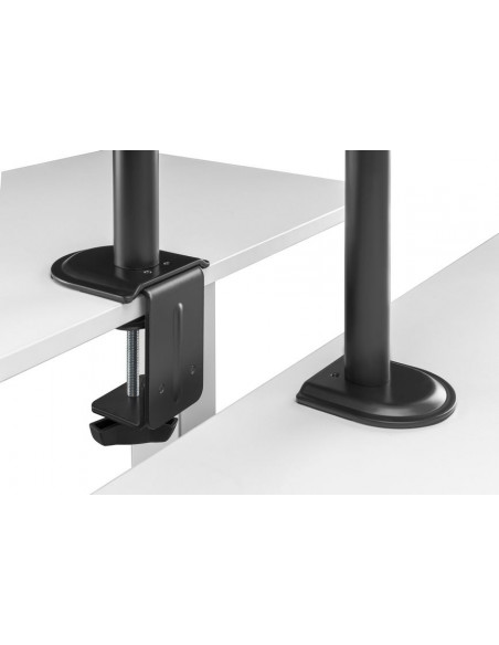 Equip Staffa di montaggio da scrivania per monitor quadrupli articolati da 17” a 32”