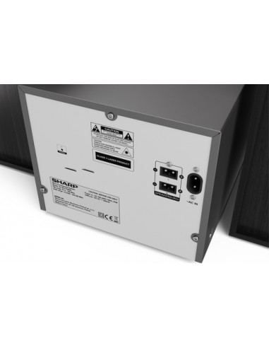 Sharp XL-B517D Microsistema audio per la casa 45 W Nero