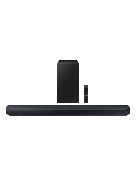 Samsung Soundbar HW-Q600C/ZF Serie Q, 9 speaker, Wireless Dolby Atmos, Audio a 3.1.2 canali, Q-Simphony, Compatibile con Alexa e