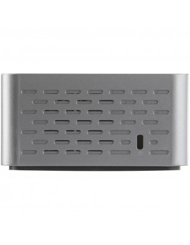 StarTech.com Docking Station USB C - Quad Monitor DisplayPort/HDMI 4K 60Hz - Dock USB-C Multi HDMI/DP, Power Delivery 100W - Hub