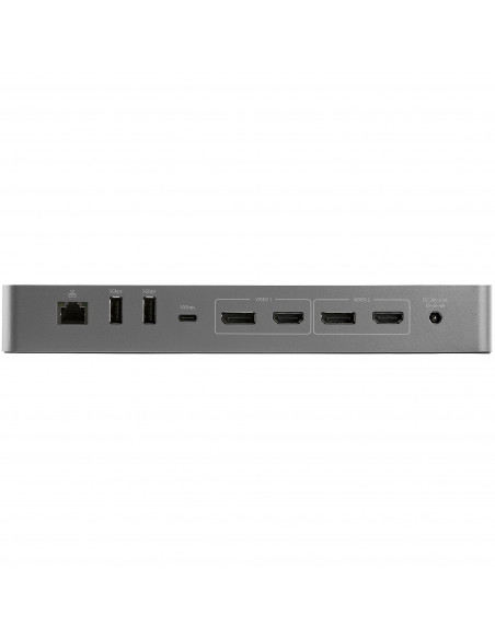 StarTech.com Dock Thunderbolt 3 compatibile con USB-C - Doppio monitor 4K 60Hz DisplayPort 1.4 o doppio display HDMI - Laptop Do