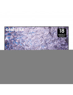 Samsung Series 8 TV QE85QN800CTXZT Neo QLED 8K, Smart TV 85" Processore Neural Quantum 8K, Dolby Atmos e OTS+, Titan Black 2023