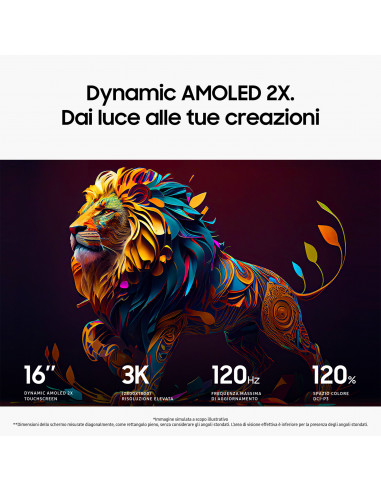 Samsung Galaxy Book4 Ultra Intel Core Ultra 7 155H Computer portatile 40,6 cm (16") Touch screen WQXGA+ 16 GB LPDDR5x-SDRAM 1 TB