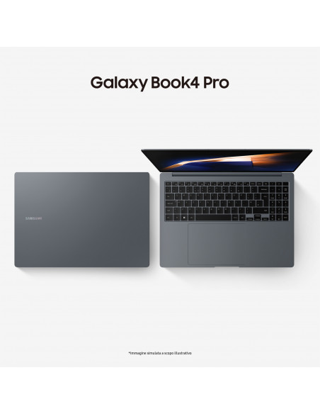 Samsung Galaxy Book4 Pro Laptop, Intel® Core™ Ultra 7 155H, 16GB RAM, 512GB SSD, 16" Dynamic AMOLED 2X touch, Windows 11 Home