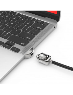 Compulocks MACBOOK AIR T-SLOT LEDGE LOCK ADAPTER WITH KEYED CABLE LOCK Sicurezza antivirus