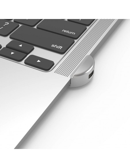 Compulocks MACBOOK AIR T-SLOT LEDGE LOCK ADAPTER WITH KEYED CABLE LOCK Sicurezza antivirus