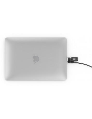 Compulocks MACBOOK AIR T-SLOT LEDGE LOCK ADAPTER WITH COMBINATION CABLE LOCK cavo di rete