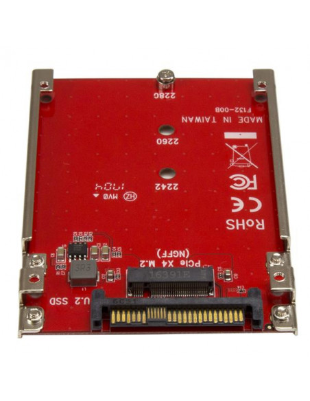 StarTech.com Adattatore Host per Drive M.2 a U.2( SFF-8639) PCIe NVMe SSD